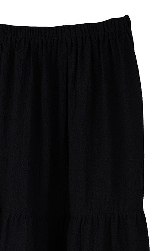 Tiered maxi skirt  | KIKI COUTURE
