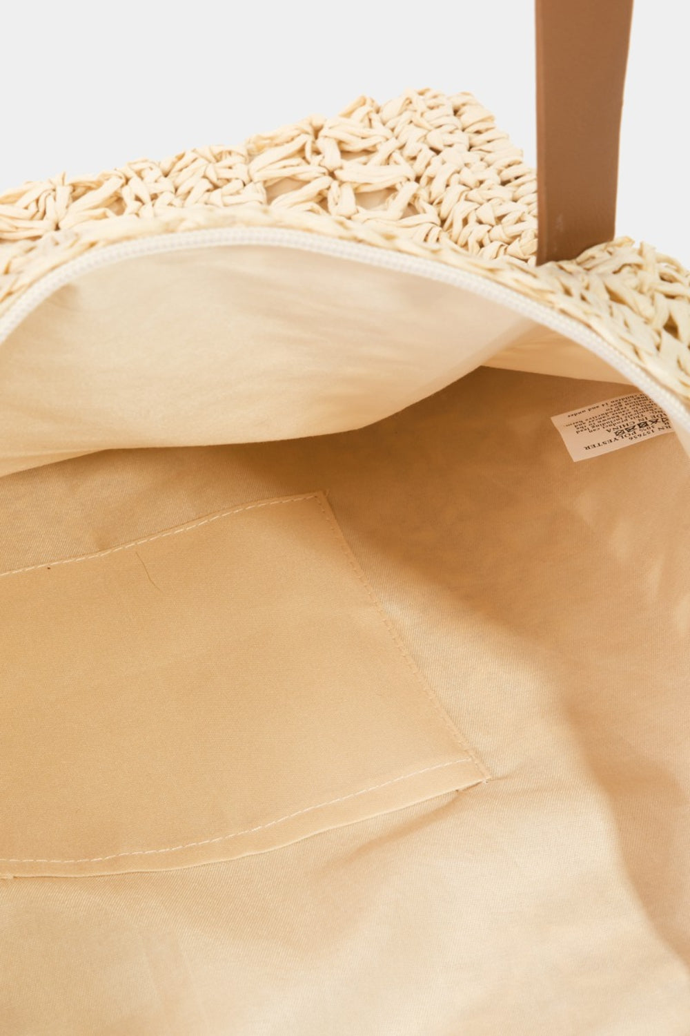Fame Straw Braided Tote Bag  | KIKI COUTURE