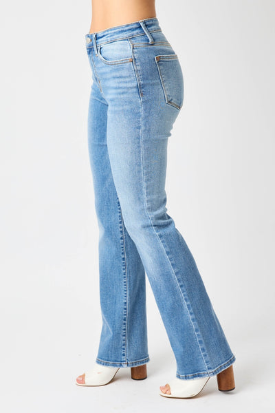Judy Blue Full Size High Waist Straight Jeans  | KIKI COUTURE