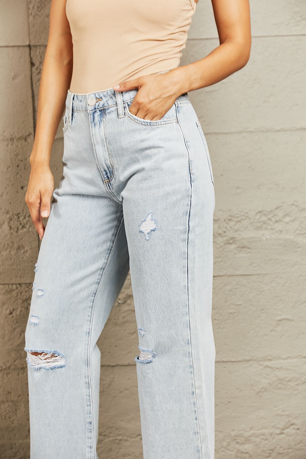 BAYEAS High Waist Flare Jeans  | KIKI COUTURE
