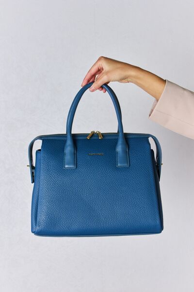 David Jones Medium PU Leather Handbag  | KIKI COUTURE