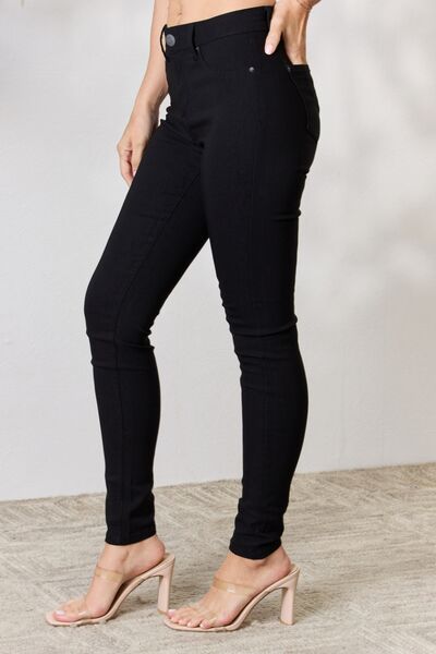 YMI Jeanswear Hyperstretch Mid-Rise Skinny Jeans  | KIKI COUTURE