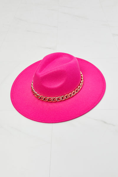 Fame Keep Your Promise Fedora Hat in Pink  | KIKI COUTURE