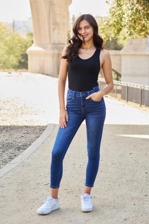 BAYEAS Skinny Cropped Jeans  | KIKI COUTURE