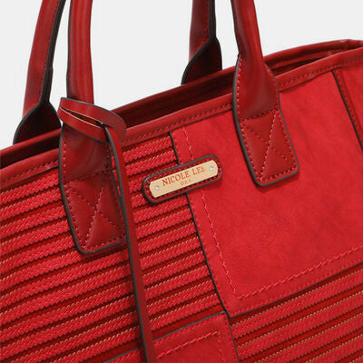 Nicole Lee USA Scallop Stitched Handbag  | KIKI COUTURE