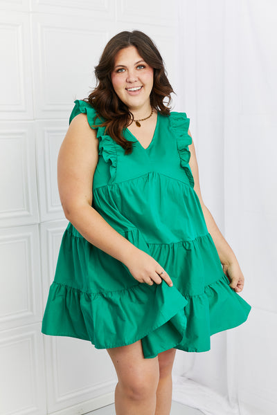 Hailey & Co Play Date Full Size Ruffle Dress  | KIKI COUTURE