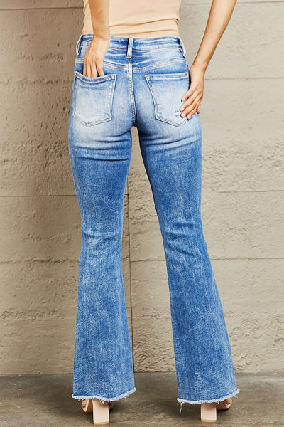 BAYEAS Izzie Mid Rise Bootcut Jeans  | KIKI COUTURE