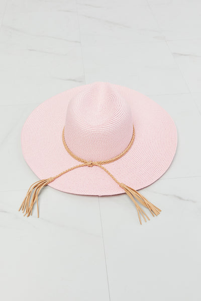 Fame Route To Paradise Straw Hat  | KIKI COUTURE