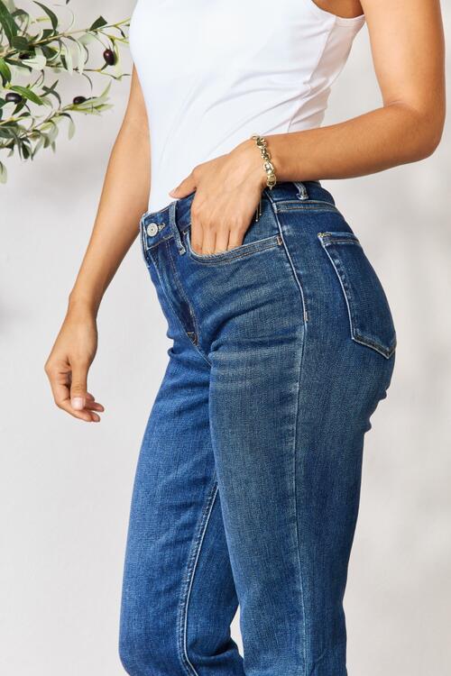 BAYEAS Cropped Straight Jeans  | KIKI COUTURE