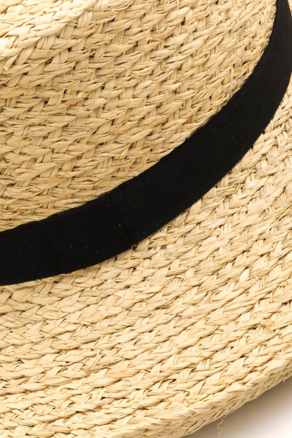Fame Wide Brim Straw Weave Hat  | KIKI COUTURE