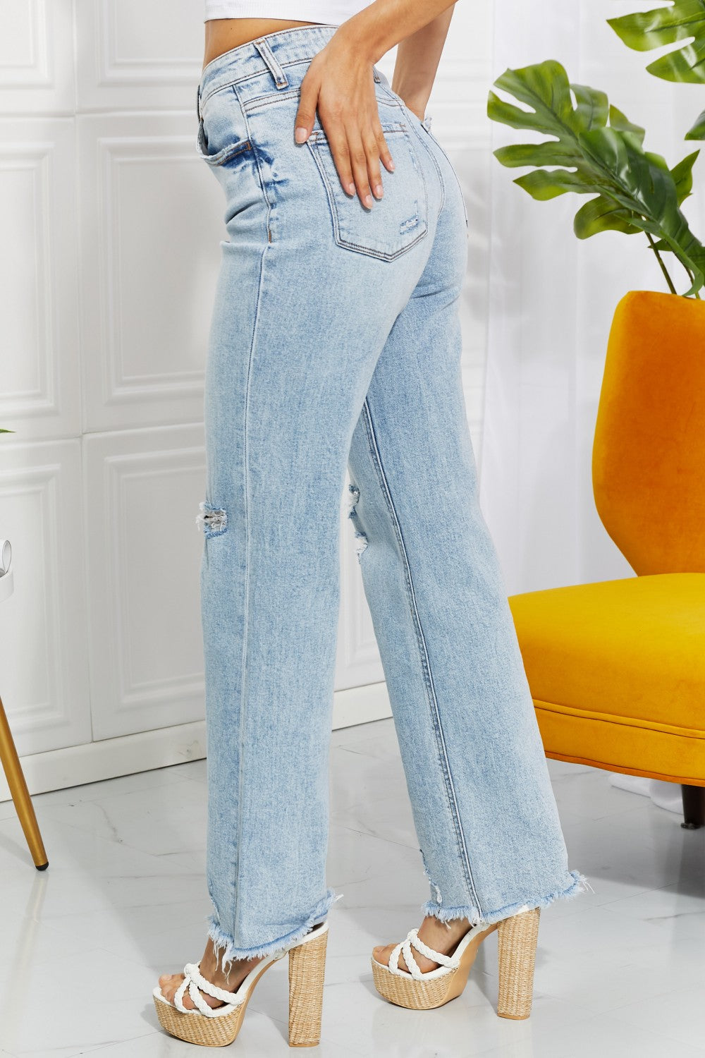 Vervet by Flying Monkey Full Size Allie 90's Dad Jean  | KIKI COUTURE